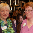 Morag Malloy & Heather Alexander, sponsor of the spirit of swib award<br/><a href="gallery/swib_may2013/378/add/#comments">Add comment</a>